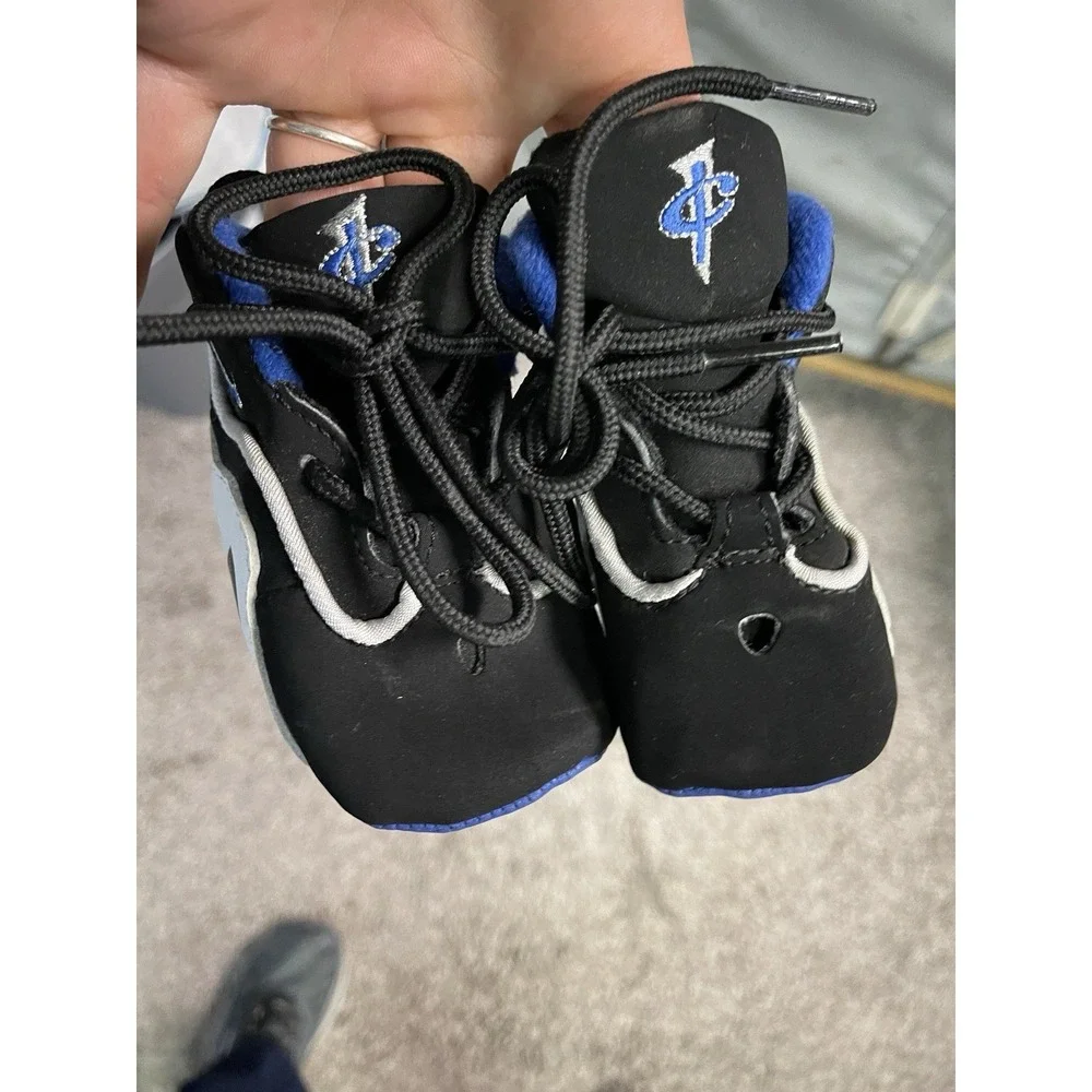 VINTAGE 1990's NIKE PENNY HARDAWAY BABY CRIB SHOES 1C soft bottom